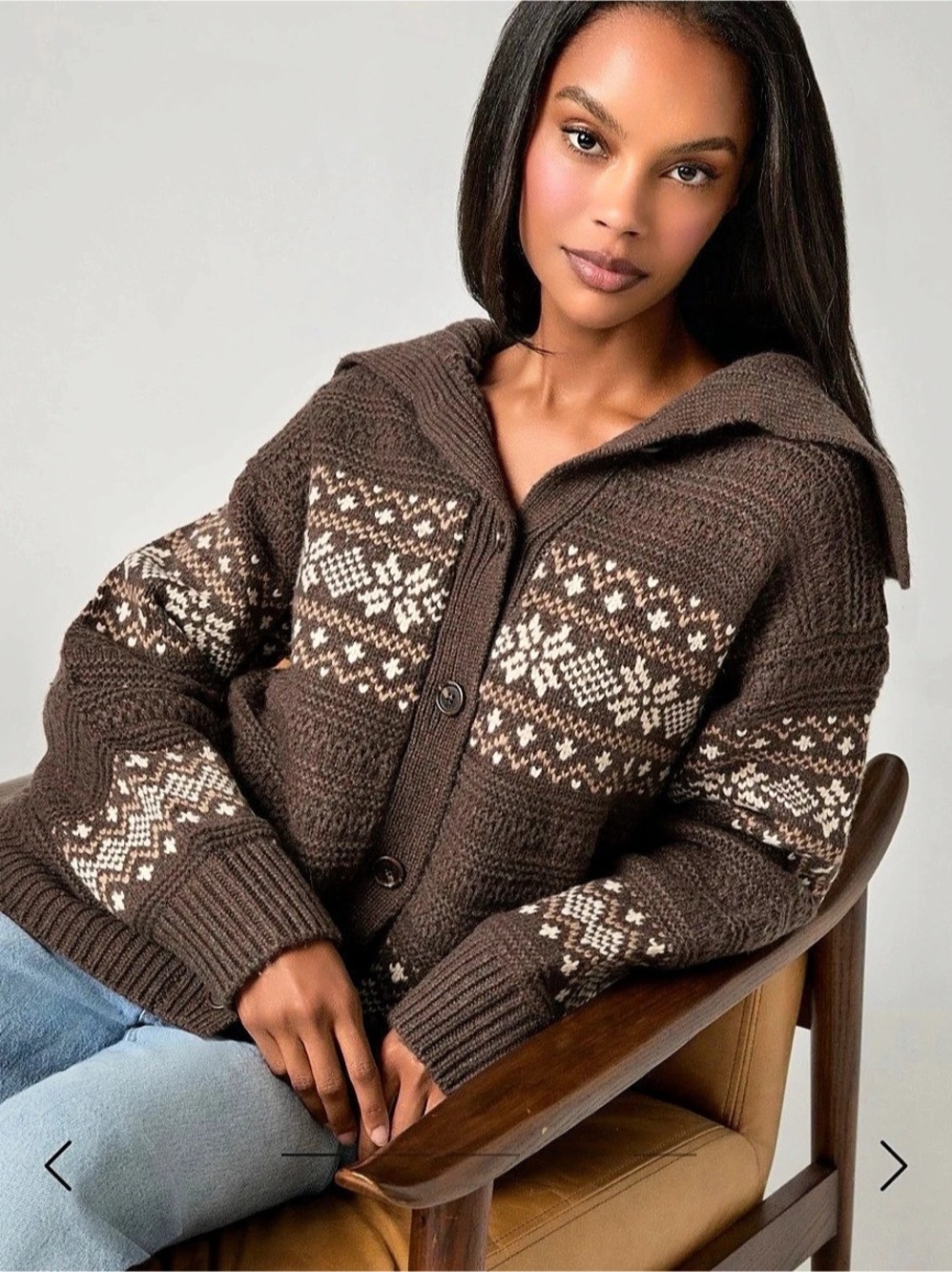 Paige Dakar Cardigan dark brown multi taking off posh 10/9! M/L brand new tags!